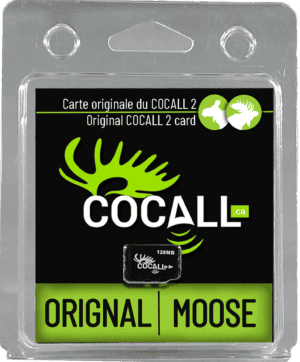Carte Cocall 2 – Avec 6 sons d’orignaux