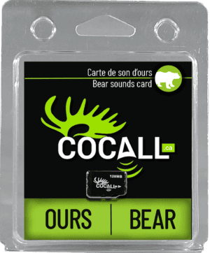 Carte de sons d’ours noir